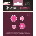 DS-E-FLB Die'sire Essentials-Flower Buttons