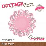CCE-406 CottageCutz Rose Doily