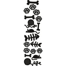 CR1368 Marianne Design Craftable - Punch Die-Cats & Dogs