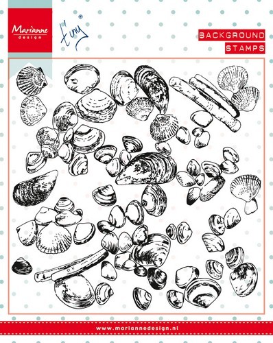 CS0970 Background sea shells