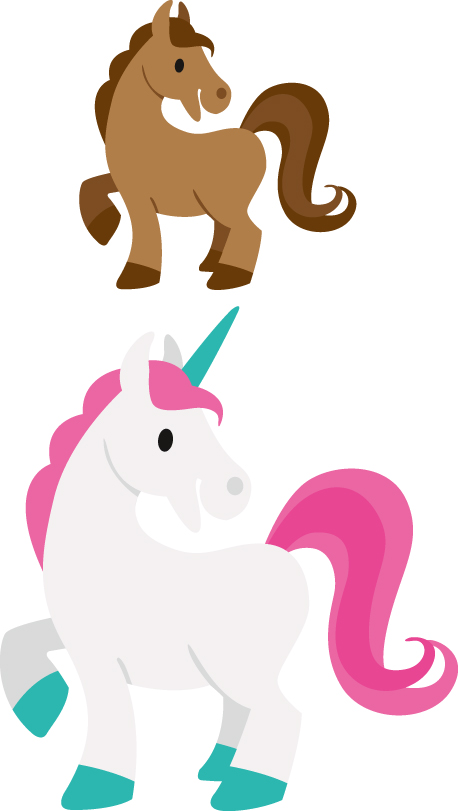 COL1408 Collectable - Eline's Horse & Unicorn