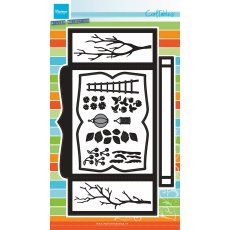 CR1374 Marianne Design Craftable -Box Card
