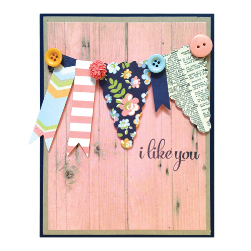 S5-029 Spellbinders-Nested Lacey Pennants