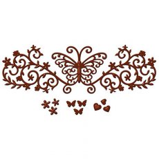 S4-437 Shapeabilities Royal Flutter Etched Dies