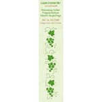 35.2588 Leane Creatief Border Embossing Folder -  border grapes