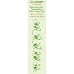 35.2625  Leane Creatief Border Embossing Folder - border Christmas lights