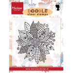 EWS2222 New Marianne Design Clear Stamp - Poinsettia