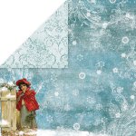 CP-WC05 Double-sided 12"x12" White Christmas05