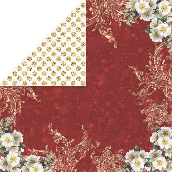 CP-WC06 Double-sided 12"x12" White Christmas06