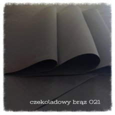 021 Pianka Foamiran 0,8 mm 35x30cm CZEKOLADOWY BRĄZ