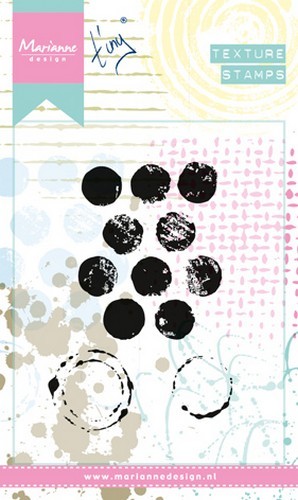 MM1608 Stempel akrylowy texture - dots