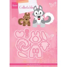 COL1414 NEW Marianne Design Collectable - Eline's Husky (11pcs)