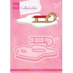 COL1415 Marianne Design Collectable - Eline's Sleigh and Flow (5pcs)