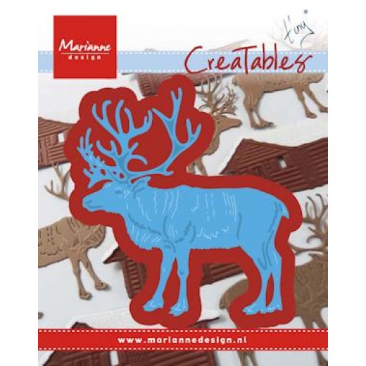 LR0442 Marianne Design Creatable - Tiny's Reindeer
