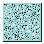 SDST0021 Sweet Dixie Petal Burst Stencil