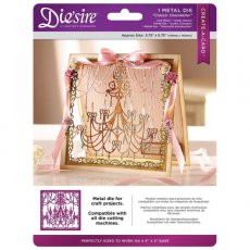 DS-CAD-CLCHA Crafter's Companion Die'sire 'Create-a-Card' Metal Die - Classic Chandelier
