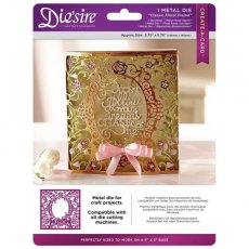 DS-CAD-CLFRA Crafter's Companion Die'sire 'Create-a-Card' Metal Die - Classic Floral Frame