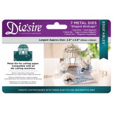 DS-EDG-EBIRD Crafter's Companion Die'sire Edge'ables - Elegant Birdcage