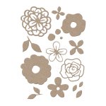 LTB100394 Little B Bouquet Cutting Dies Themes