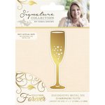 S-TF-MD-FLUTE Crafter's Companion Sara Signature Together Forever - Champagne Flute Die