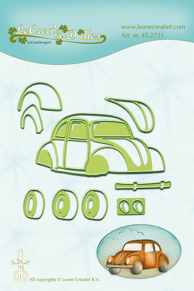 45.2731 Wykrojniki Leane Creatief - car beetle