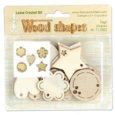 71.2502 Wooden Elements - Tags shapes