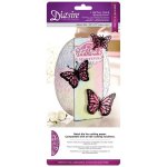 DS-CAD-BTSWI Crafter's Companion Die'sire 'Create-a-Card' Metal Die - Butterfly Swirls