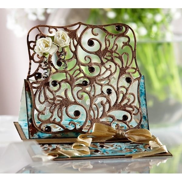 DS-CAD-SWI Die'sire 'Create a Card' Cut In Collection - Classic Swirls