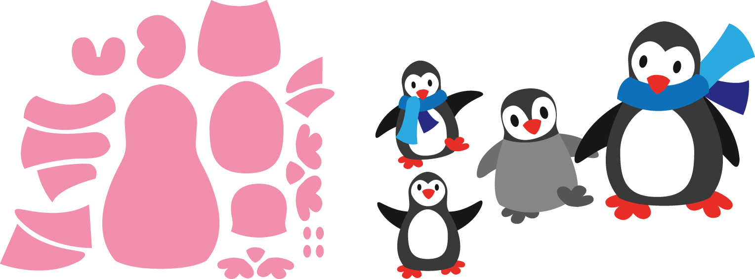 COL1416 Marianne Design Collectable - Eline's Penguin