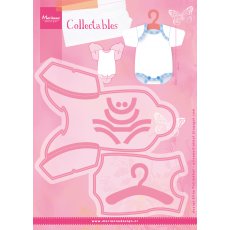 COL1419 Marianne Design Collectable -Eline's Baby Onesie