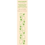 35.2922 Leane Creatief Border Embossing Folder - 35.2922 border Paws&hearts
