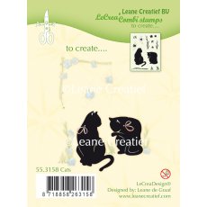 55.3158 combi stamp cats
