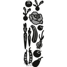 CR1393  Craftable - Punch Die-Vegetable Garden