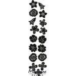 CR1394 NEW Marianne Design Craftable - Punch Die- Flower Garden