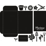 CR1395 Marianne Design Craftable - Seed Pocket & Garden Tools