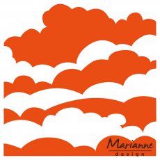 DF3434 Marianne Design Design Folder - Clouds