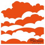 DF3434 Marianne Design Design Folder - Clouds