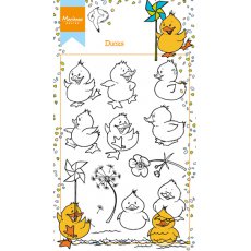 HT1615 Marianne Design Clear Stamp - Hetty's Duck (16pcs)