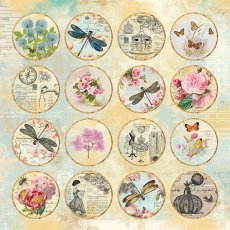 CP-ILV07 Papier jednostr.-elementy-30,5x30,5 I Love Vintage 07