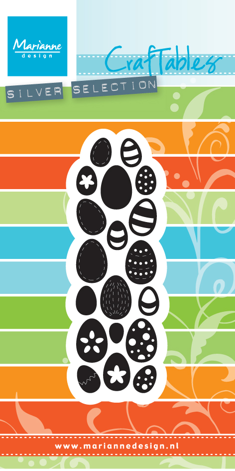 CR1399 NEW Marianne Design Craftable - Punch Die-eggs
