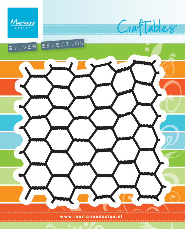 CR1401 Marianne Design Craftable - chichen wire