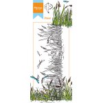 HT1616 Marianne Design Clear Stamp - Hetty's border pond
