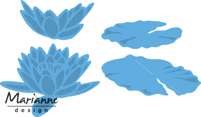 LR0460 Marianne Design Creatable -Tiny's waterlily L