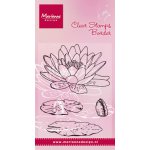 TC0850 New Marianne Design Clear Stamp  Tiny's waterlily