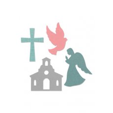 662122 Wykrojnik Bigz L Die -Church Set 