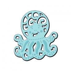 SDD118 Octopus- Sweet Dixie Mini Dies 
