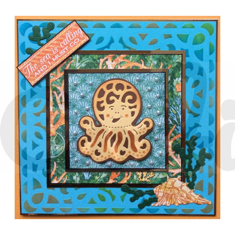 SDD118 Octopus- Sweet Dixie Mini Dies