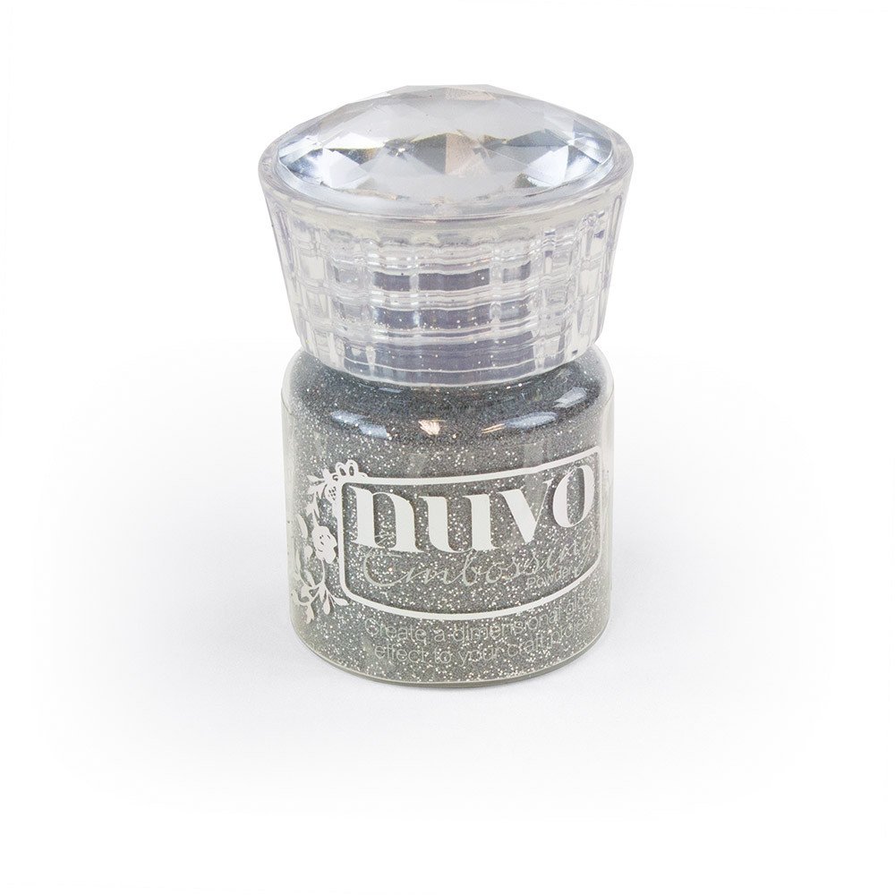597N Glitter Embossing Powder - Silver Moonlight