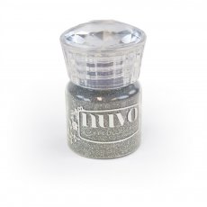 597N Glitter Embossing Powder - Silver Moonlight
