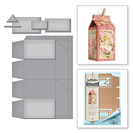 S6-104 Shapeabilities More Than Milk Carton Special Occasions By Marisa Job Etched Dies